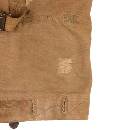 WWII U.S. Army M1928 Haversack by A. Reif & Co. Marked with Laundry Number (1942)