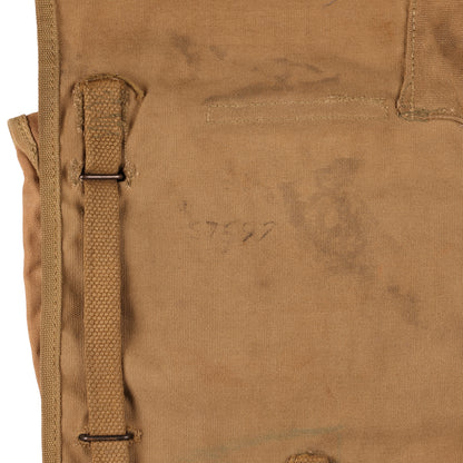WWII U.S. Army M1928 Haversack by A. Reif & Co. Marked with Laundry Number (1942)