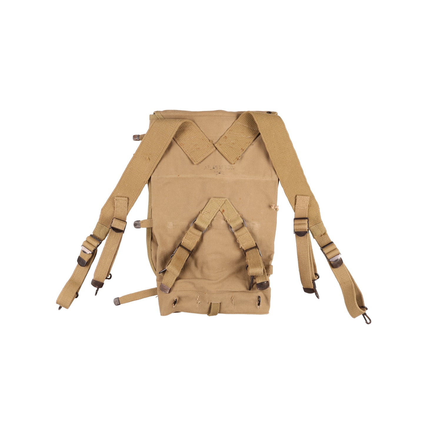 WWII U.S. Army M1928 Haversack by Atlas Mfg. Co. (1942)