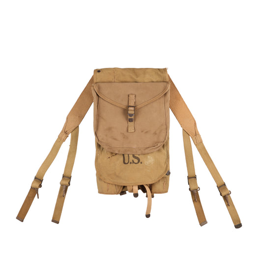 WWII U.S. Army M1928 Haversack by Baker-Lockwood Mfg. Co., Inc. (1941)