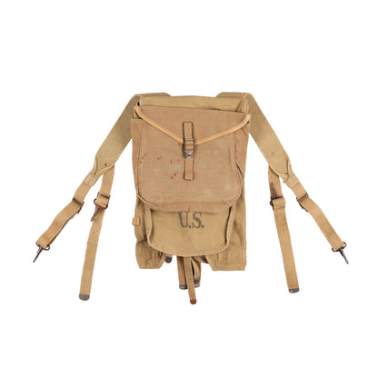 WWII U.S. Army M1928 Haversack by Baker-Lockwood Mfg. Co., Inc. (1942)