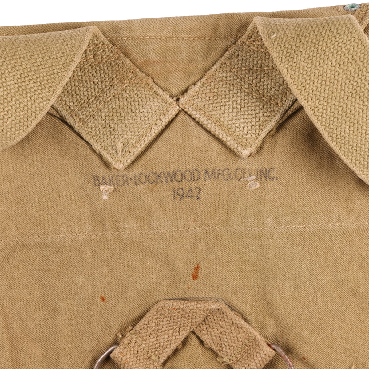 WWII U.S. Army M1928 Haversack by Baker-Lockwood Mfg. Co., Inc. (1942)