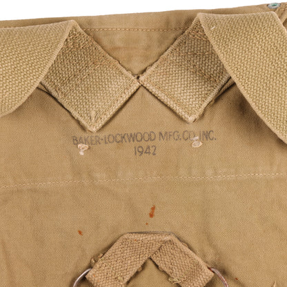 WWII U.S. Army M1928 Haversack by Baker-Lockwood Mfg. Co., Inc. (1942)