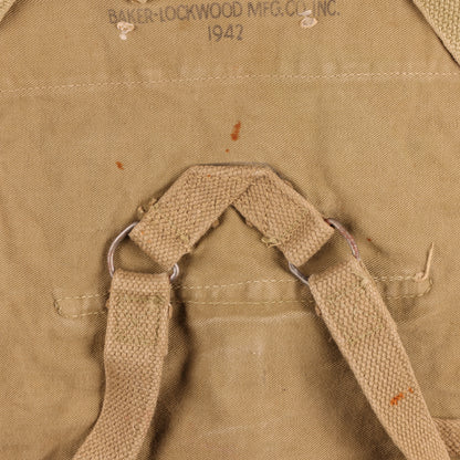 WWII U.S. Army M1928 Haversack by Baker-Lockwood Mfg. Co., Inc. (1942)