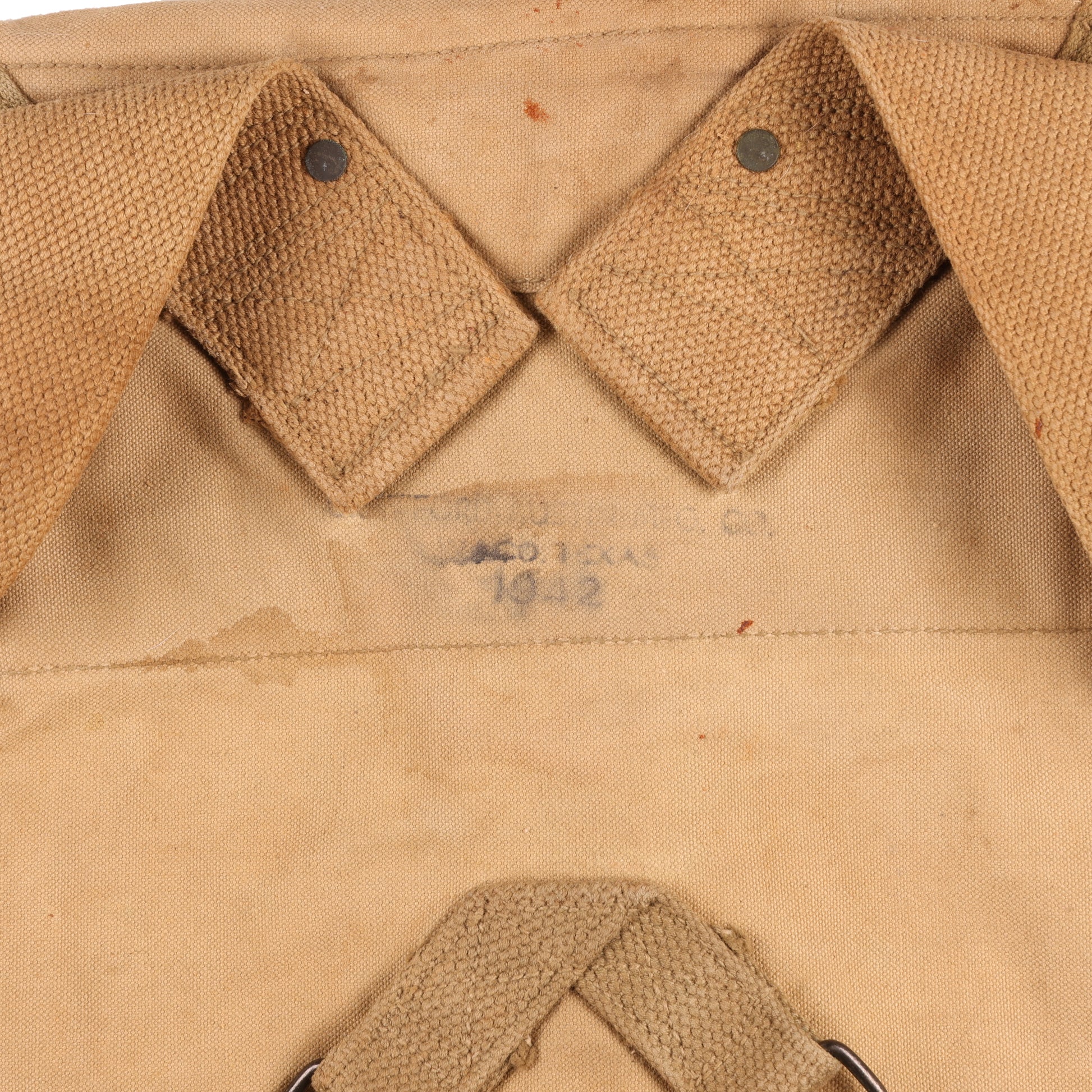 WWII U.S. Army M1928 Haversack by Crawford-Austin Mfg. Co. (1942)