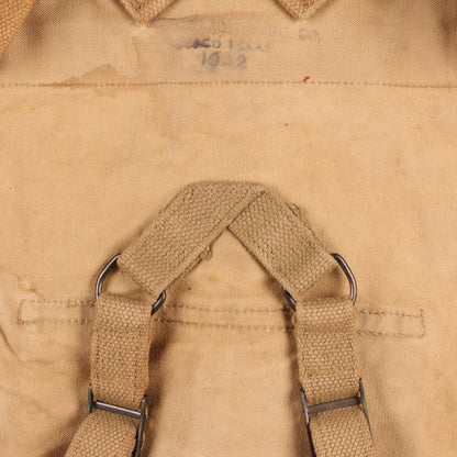 WWII U.S. Army M1928 Haversack by Crawford-Austin Mfg. Co. (1942)
