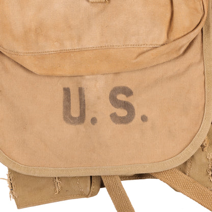 WWII U.S. Army M1928 Haversack by Crawford-Austin Mfg. Co. (1942)