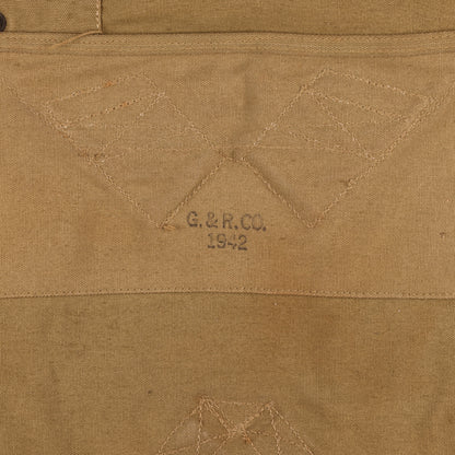 WWII U.S. Army M1928 Haversack by Gregory & Read Co. Marked with Laundry Number (1942)