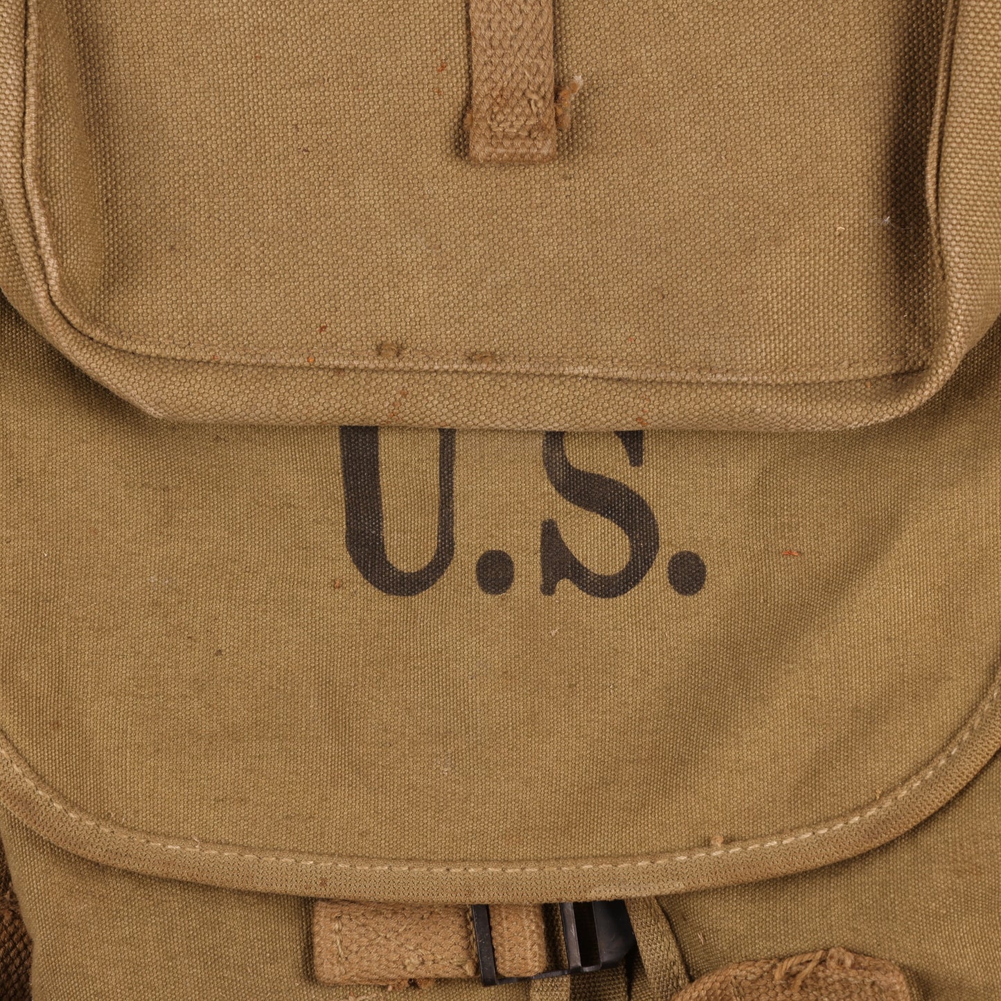 WWII U.S. Army M1928 Haversack by Gregory & Read Co. Marked with Laundry Number (1942)