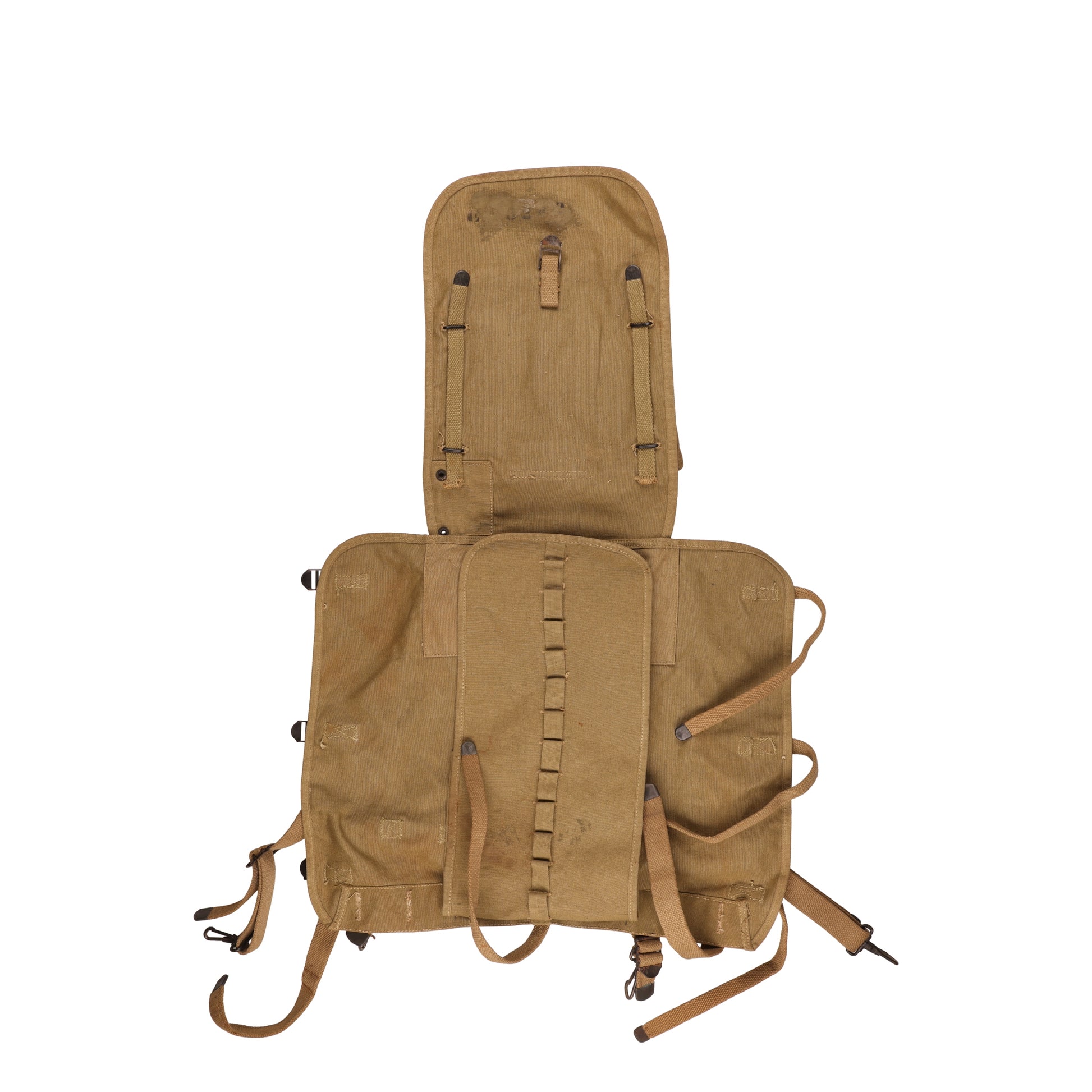 WWII U.S. Army M1928 Haversack by Gregory & Read Co. Marked with Laundry Number (1942)
