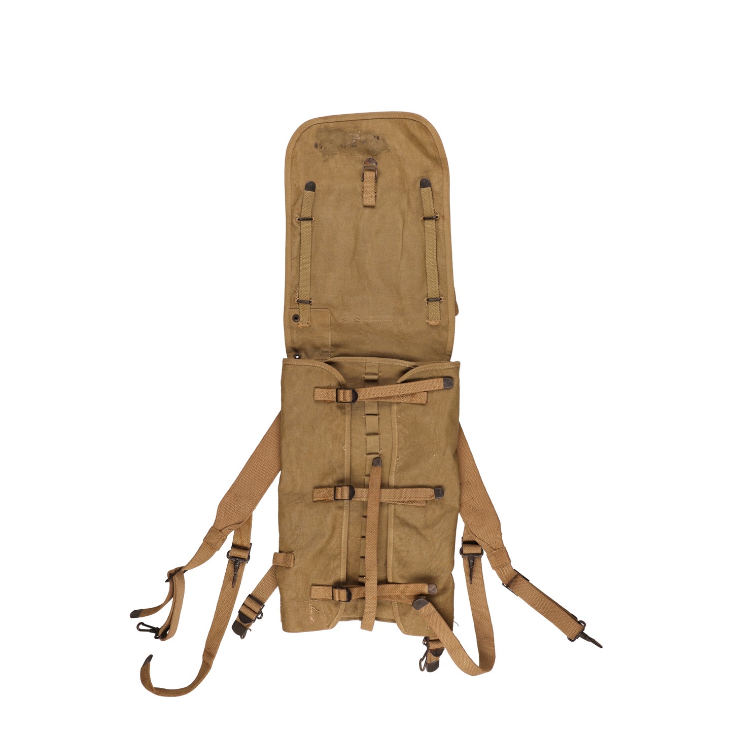 WWII U.S. Army M1928 Haversack by Gregory & Read Co. Marked with Laundry Number (1942)