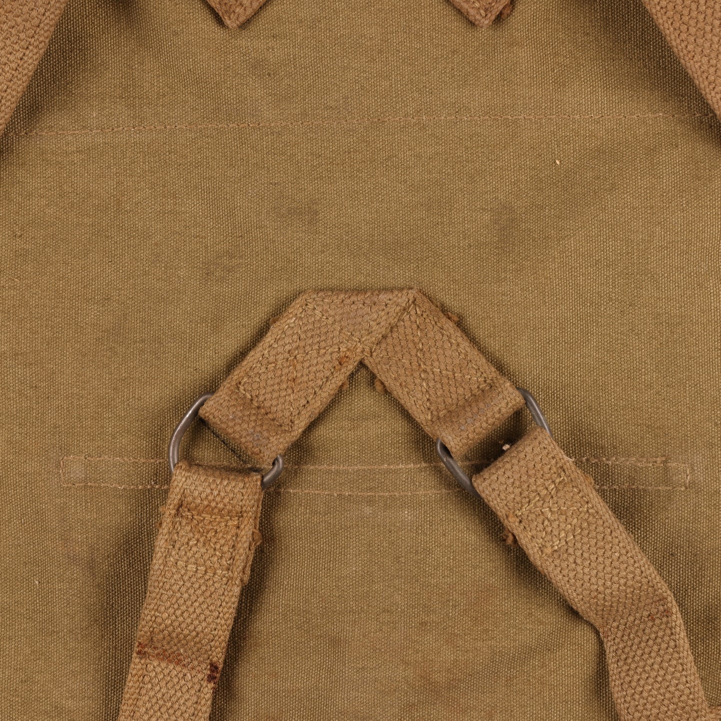 WWII U.S. Army M1928 Haversack by Gregory & Read Co. Marked with Laundry Number (1942)