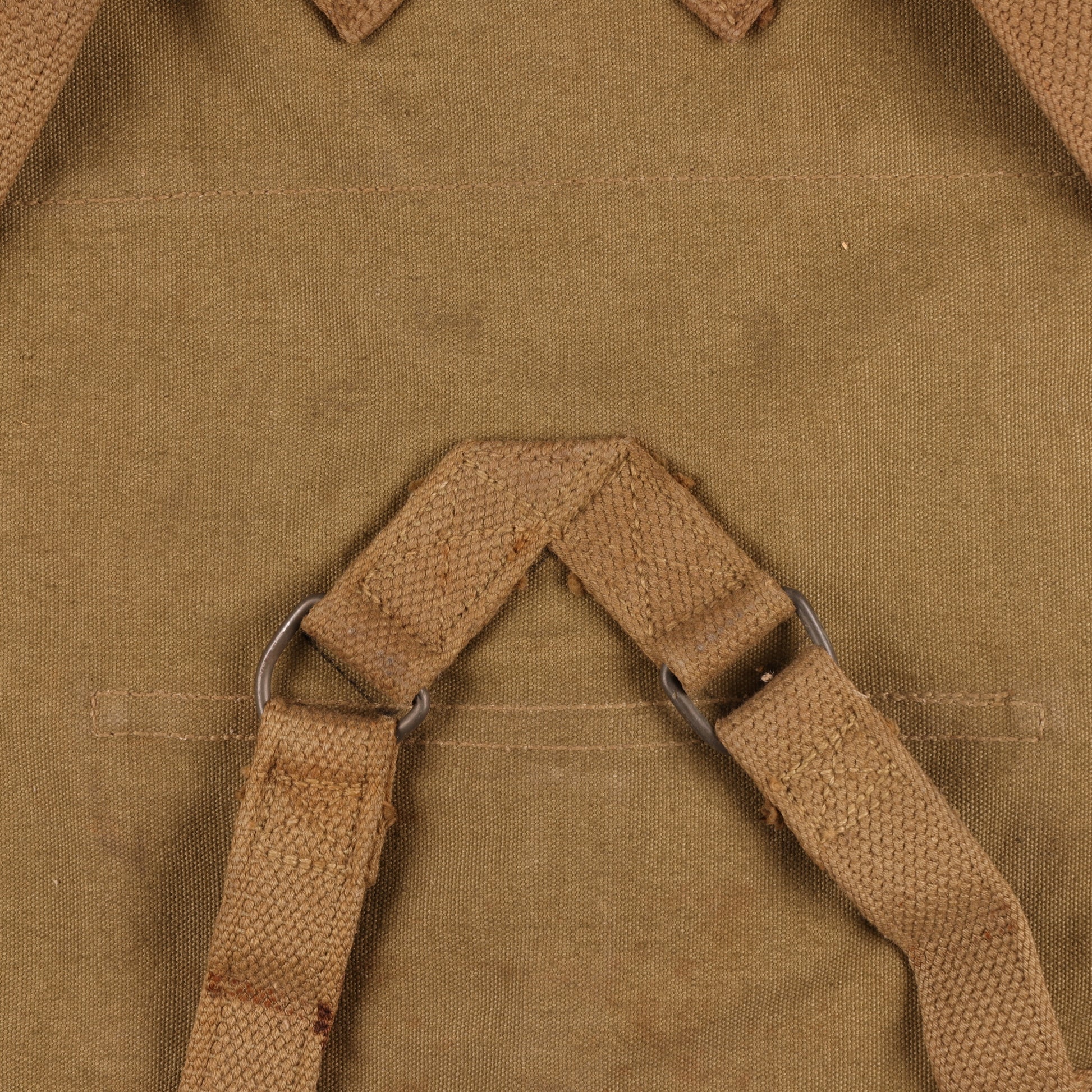 WWII U.S. Army M1928 Haversack by Gregory & Read Co. Marked with Laundry Number (1942)