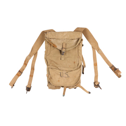 WWII U.S. Army M1928 Haversack by Indianapolis Tent & Awning Co. (1942)