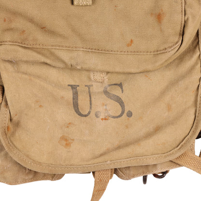WWII U.S. Army M1928 Haversack by Indianapolis Tent & Awning Co. (1942)