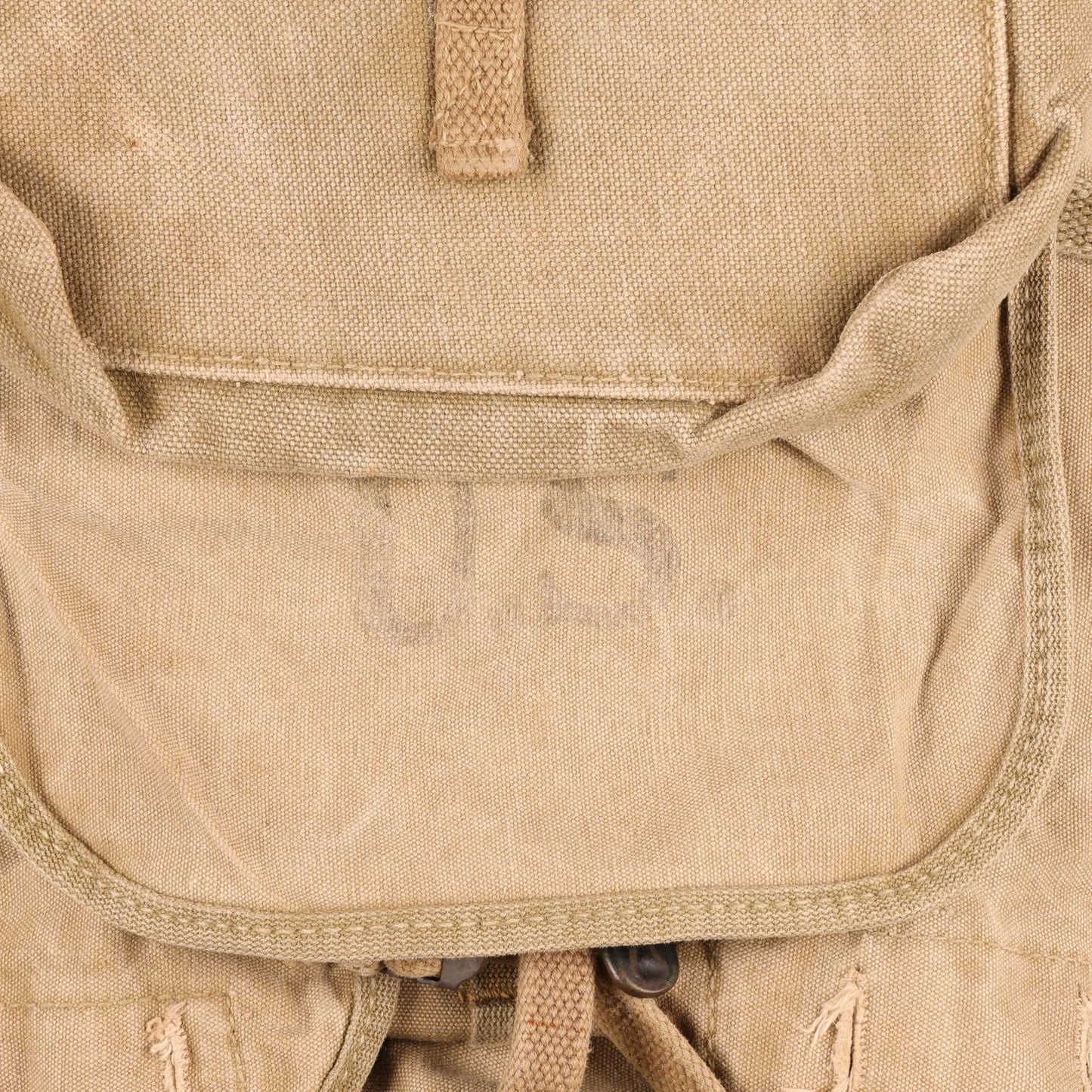 WWII U.S. Army M1928 Haversack by Morton M. Rose Marked with Laundry Number (1942)