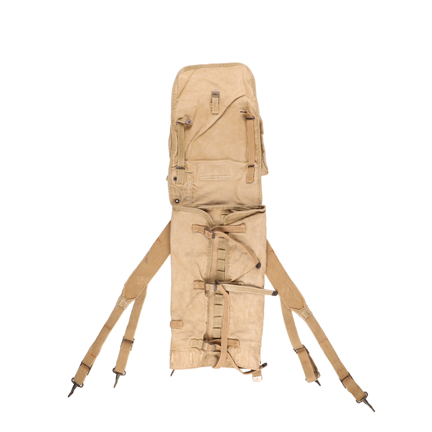 WWII U.S. Army M1928 Haversack by Morton M. Rose Marked with Laundry Number (1942)