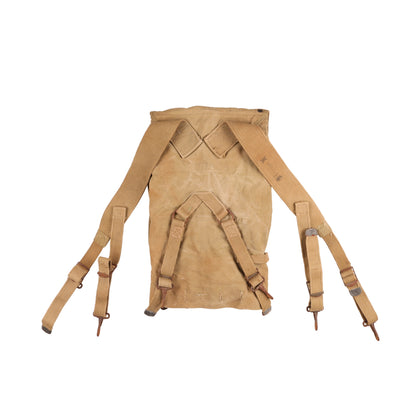 WWII U.S. Army M1928 Haversack by Rubero Marked with Laundry Number (1942)