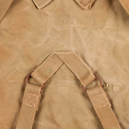 WWII U.S. Army M1928 Haversack by Rubero Marked with Laundry Number (1942)