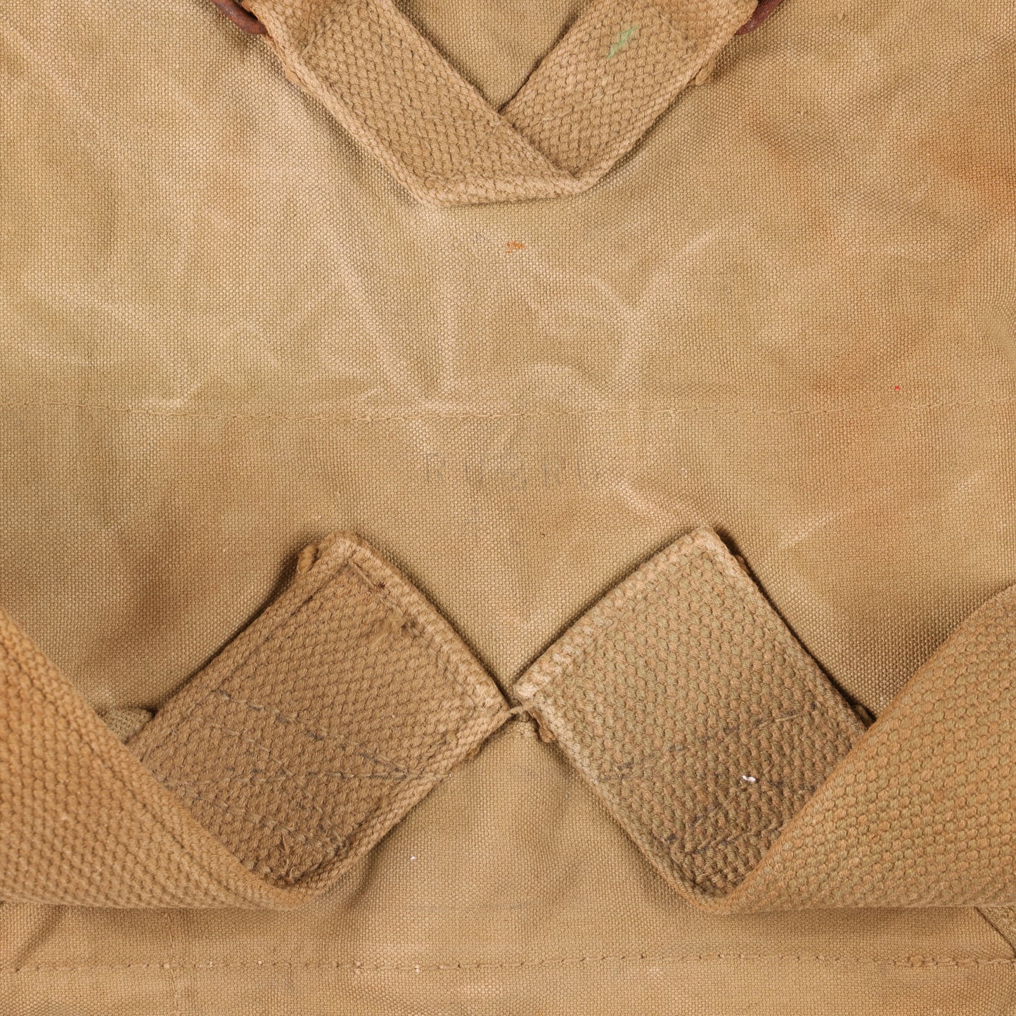 WWII U.S. Army M1928 Haversack by Rubero Marked with Laundry Number (1942)
