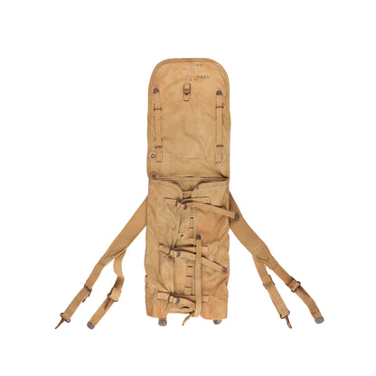 WWII U.S. Army M1928 Haversack by Rubero Marked with Laundry Number (1942)