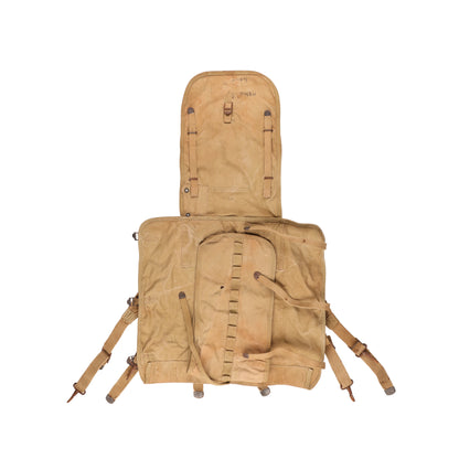 WWII U.S. Army M1928 Haversack by Rubero Marked with Laundry Number (1942)