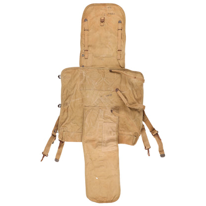 WWII U.S. Army M1928 Haversack by Rubero Marked with Laundry Number (1942)