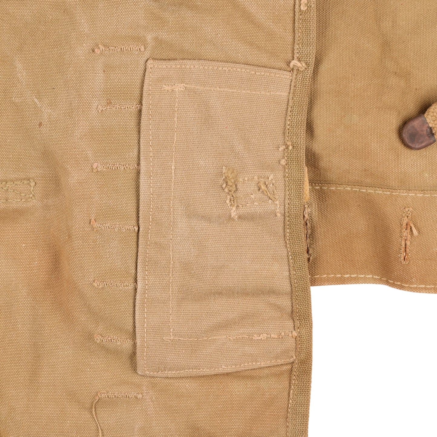 WWII U.S. Army M1928 Haversack by Rubero Marked with Laundry Number (1942)
