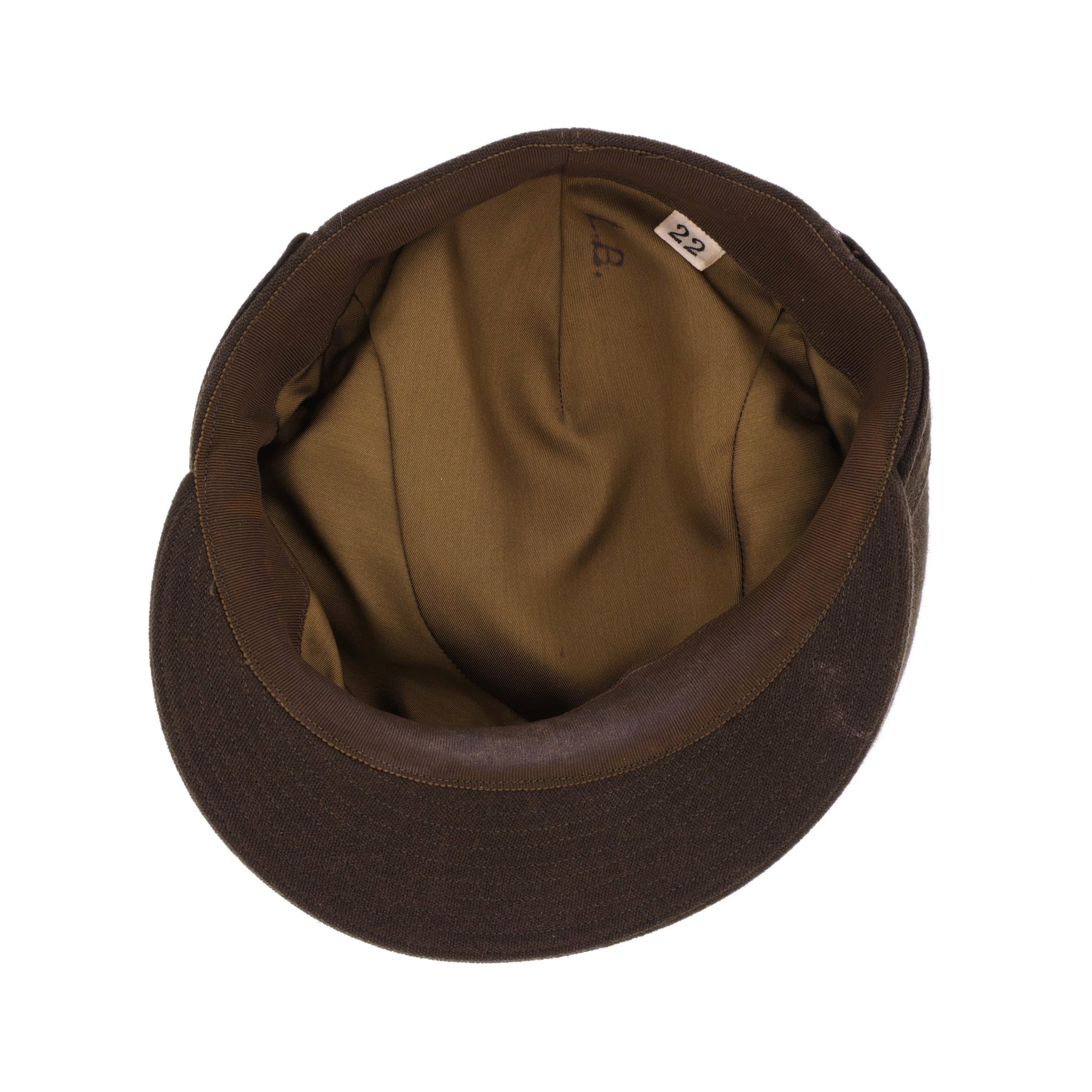 WWII U.S. Army Nurse Corps (ANC) Officer's Wool Service Cap (Size 22)