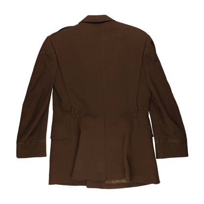 WWII U.S. Army Officer's Chocolate Wool Service Jacket by Phila. Q.M. Depot Named to "Wexler" Size 38R (1944)