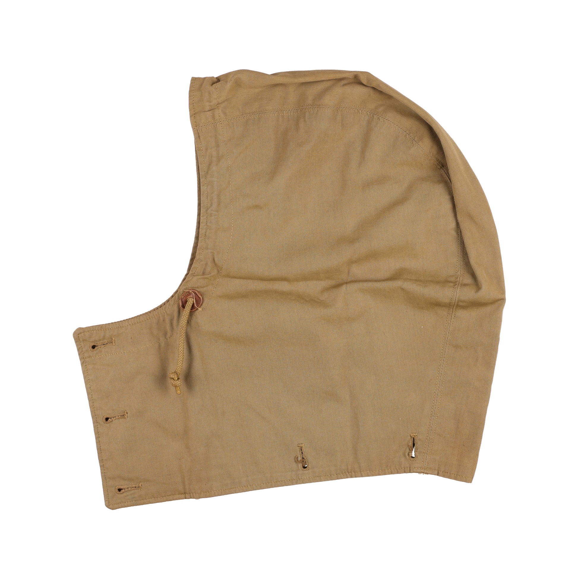 WWII U.S. Army Officer's Cotton Overcoat Hood