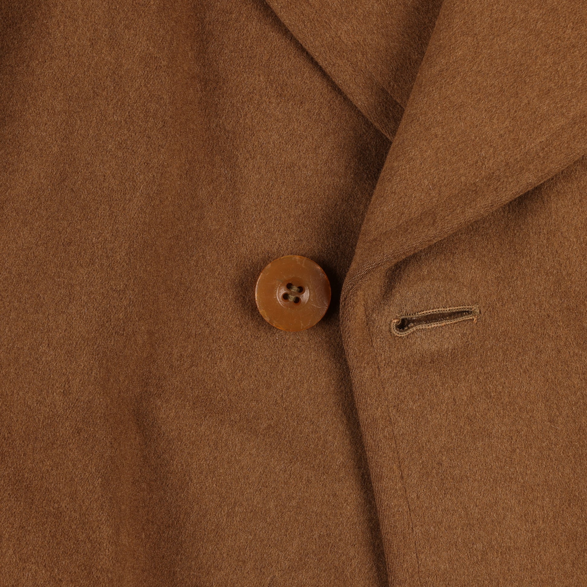 WWII U.S. Army Officer's Doeskin Wool Short Overcoat by Phila. Q.M. Depot Size 39R (1944)