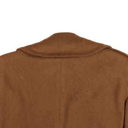 WWII U.S. Army Officer's Doeskin Wool Short Overcoat by Phila. Q.M. Depot Size 39R (1944)