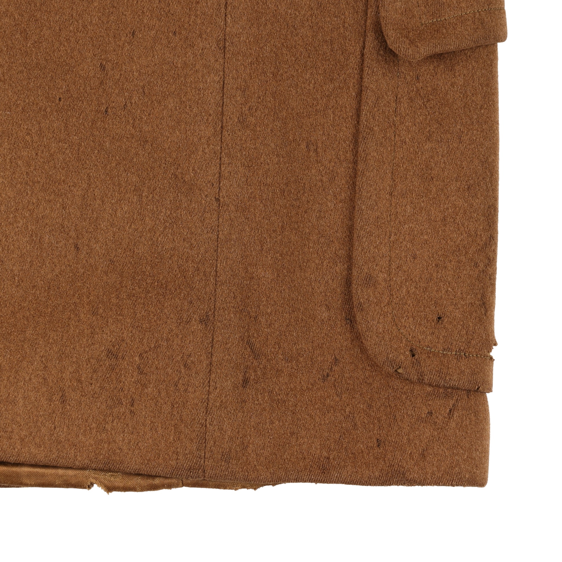 WWII U.S. Army Officer's Doeskin Wool Short Overcoat by Schloss Bros. & Co., Inc. (1942)
