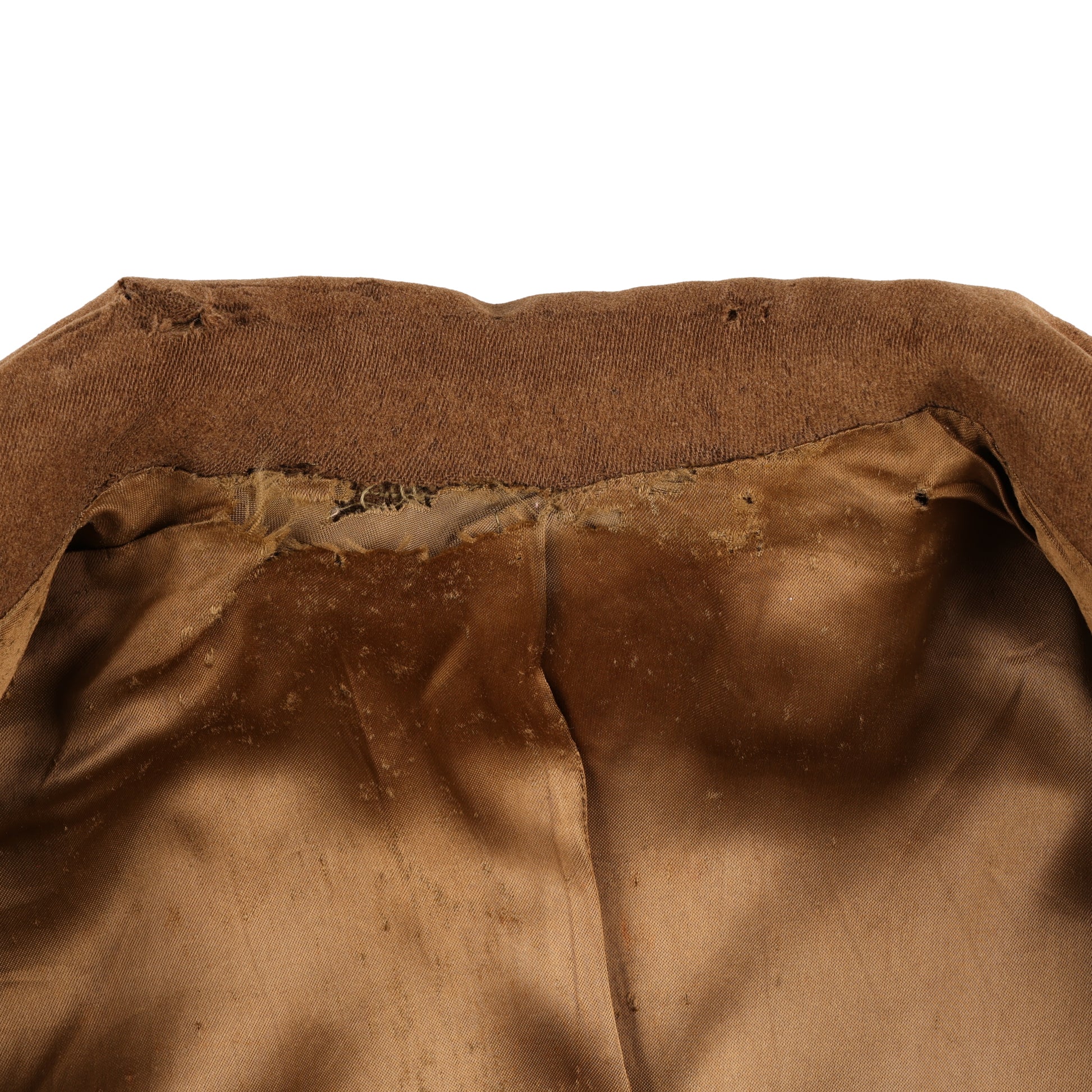 WWII U.S. Army Officer's Doeskin Wool Short Overcoat by Schloss Bros. & Co., Inc. (1942)