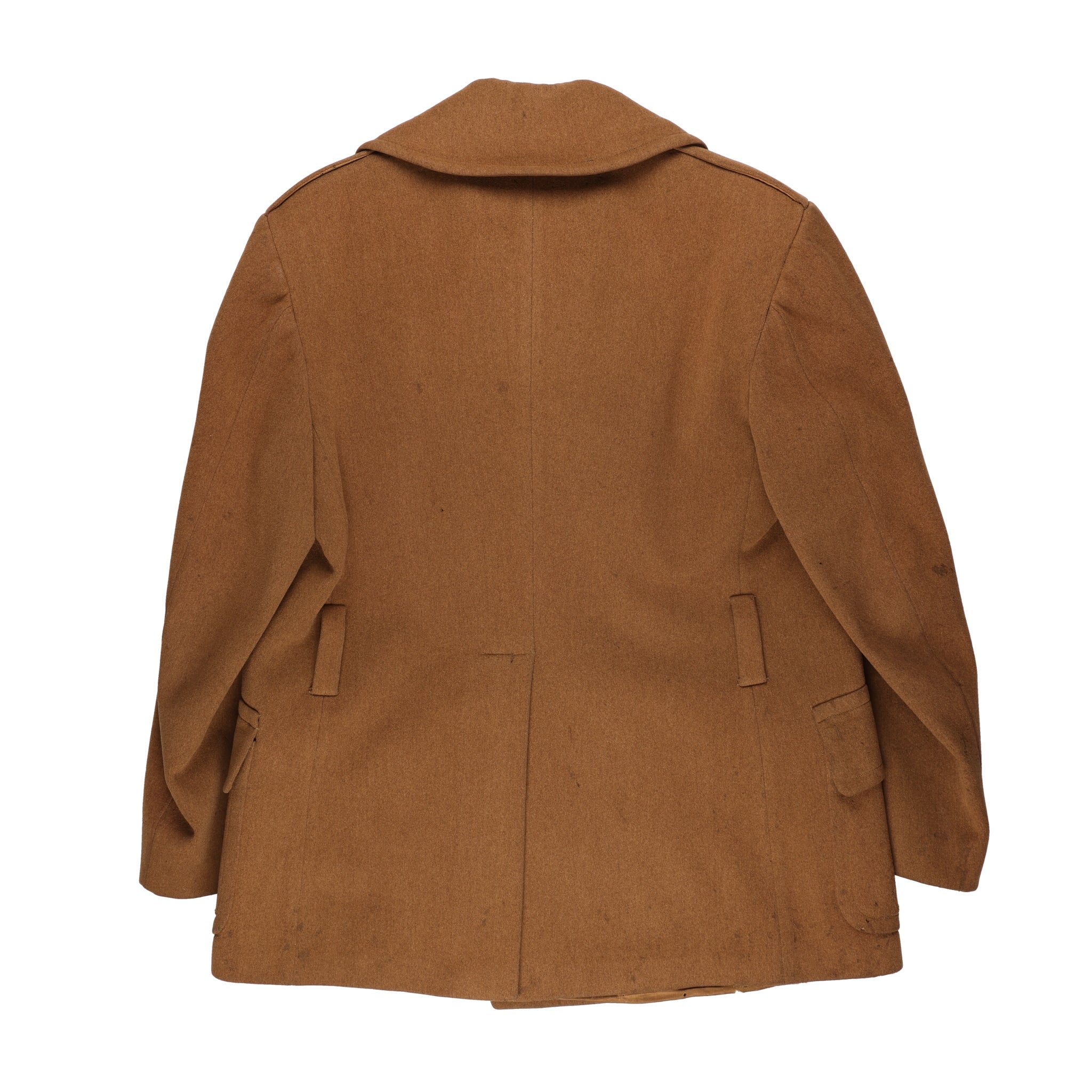 WWII U.S. Army Officer's Doeskin Wool Short Overcoat by Schloss