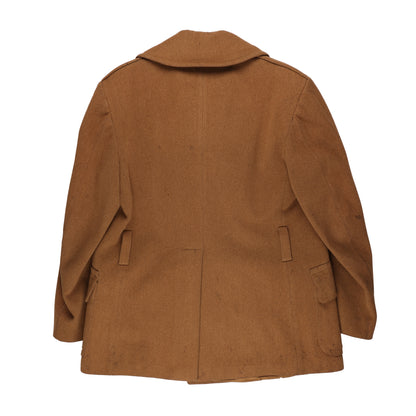WWII U.S. Army Officer's Doeskin Wool Short Overcoat by Schloss Bros. & Co., Inc. (1942)