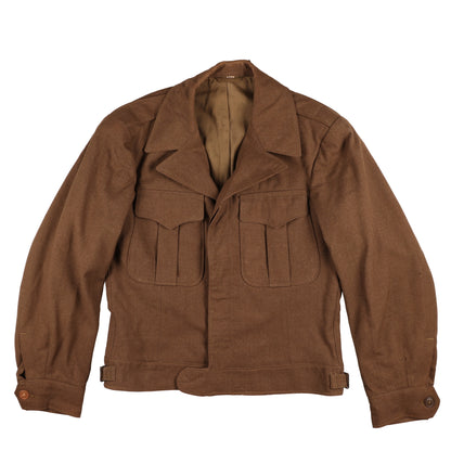 WWII U.S. Army Officer's Ike Jacket by Kravitz Clothing Co. Identified to Capt. Frank B. Edwards Size 36R (1944)