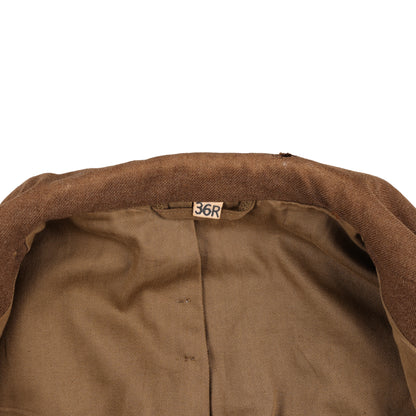WWII U.S. Army Officer's Ike Jacket by Kravitz Clothing Co. Identified to Capt. Frank B. Edwards Size 36R (1944)