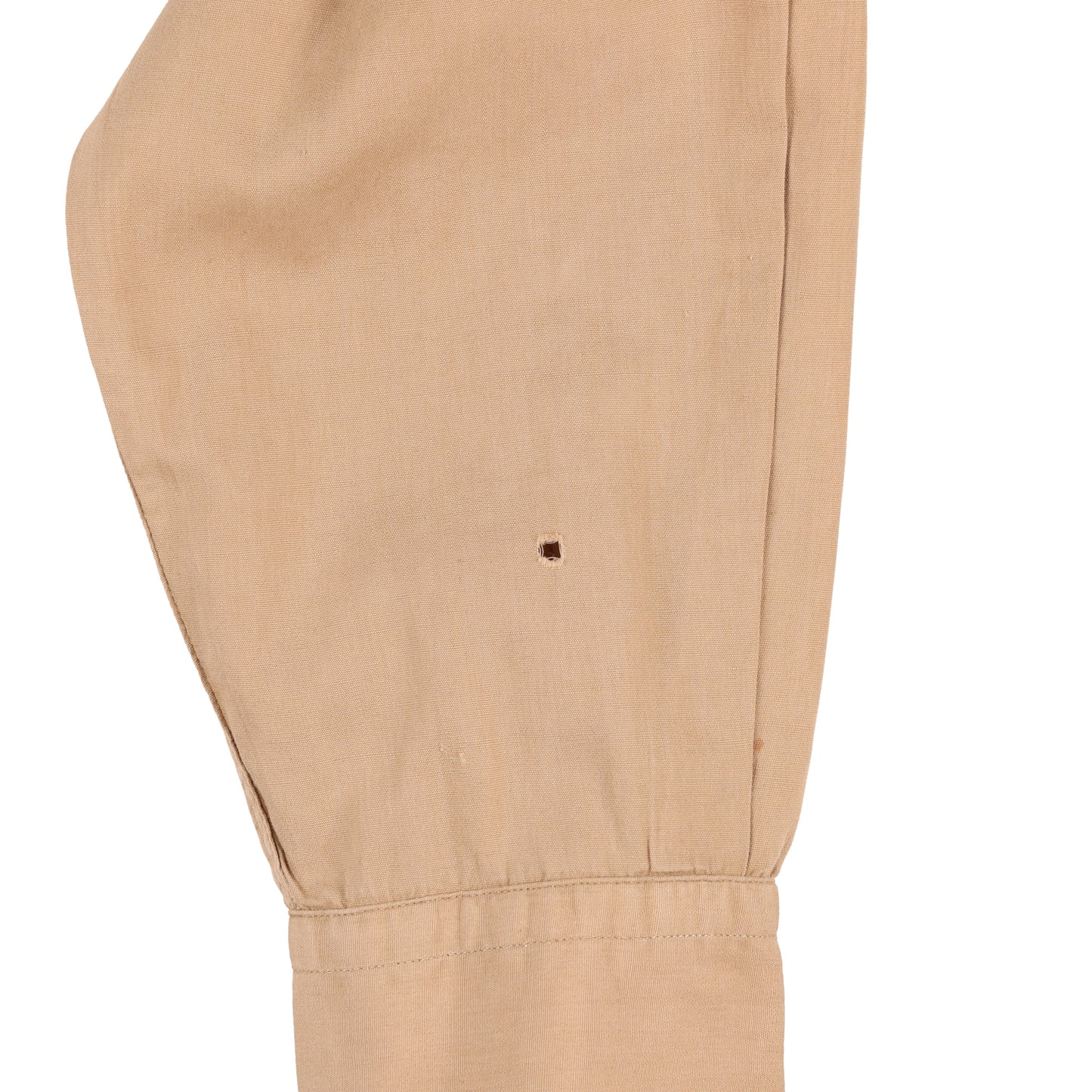 WWII U.S. Army Officer's Khaki Cotton Service Shirt