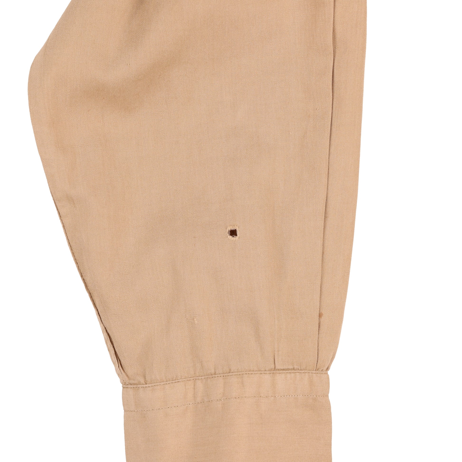 WWII U.S. Army Officer's Khaki Cotton Service Shirt