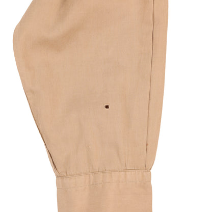 WWII U.S. Army Officer's Khaki Cotton Service Shirt