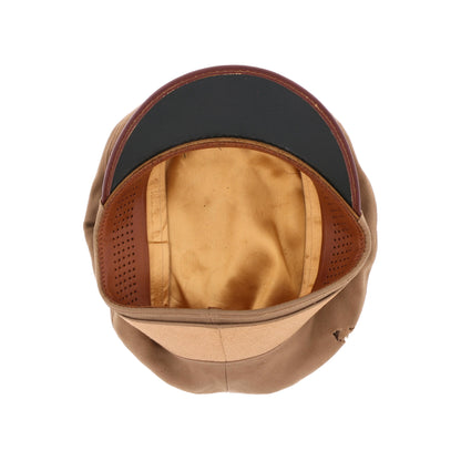 WWII U.S. Army Officer's Khaki Service Cap Identified to Capt. Alfred W. Jones (Size 6 3/4)