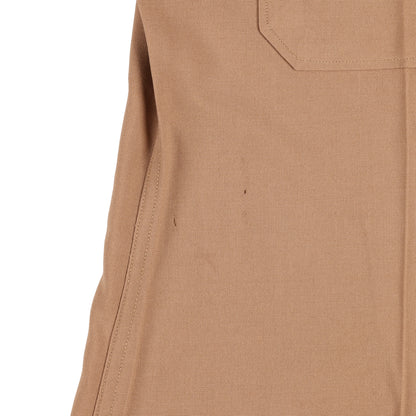 WWII U.S. Army Officer's Khaki Wool Service Shirt with Short Sleeves (Size 15 x 34)