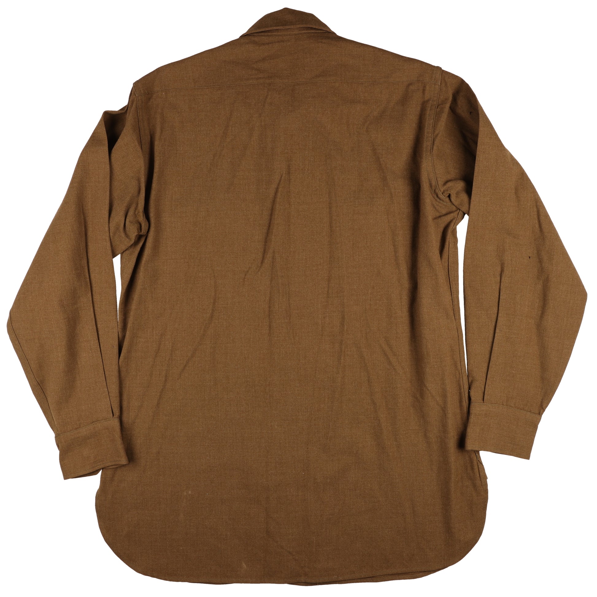 WWII U.S. Army Officer's M37 Wool Service Shirt by C. F. Hathaway Co. Identified to Capt. Frank B. Edwards (1942)