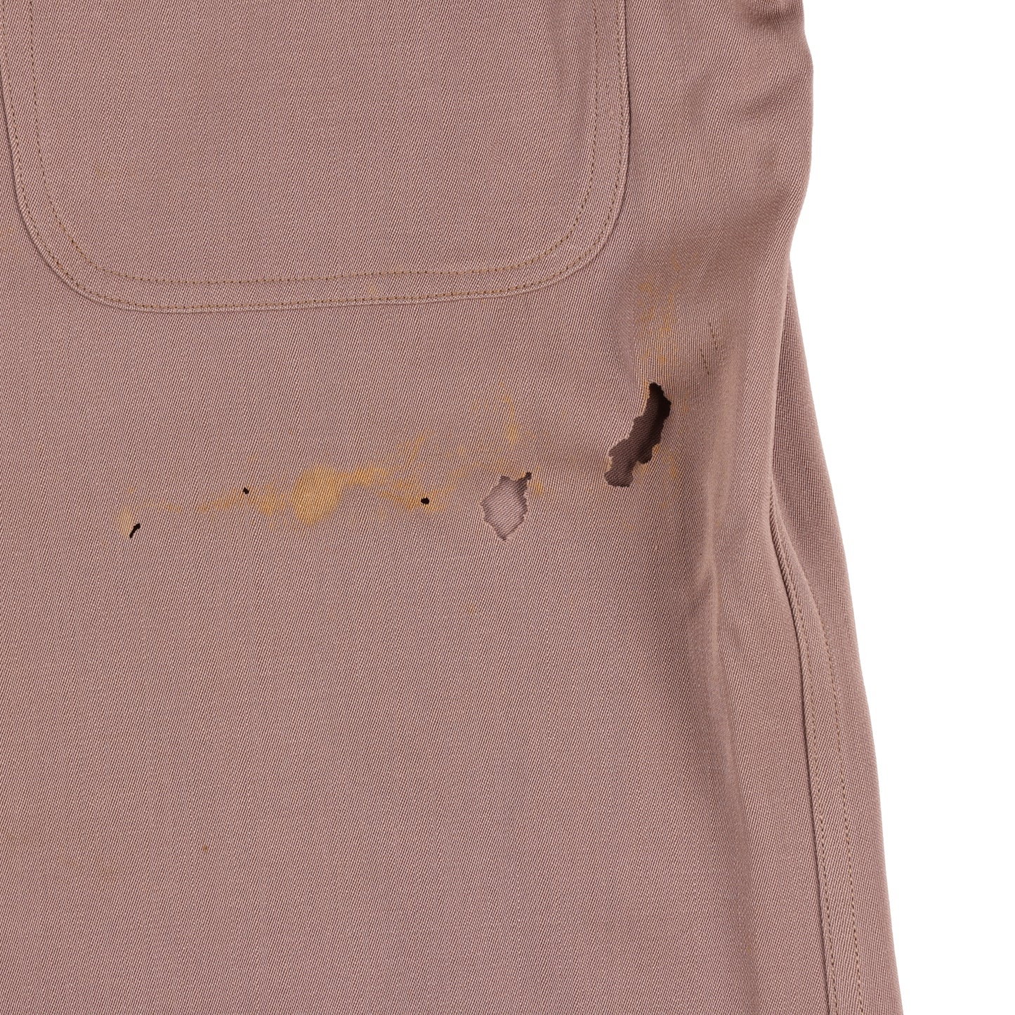 WWII U.S. Army Officer's Pink Wool Service Shirt by Forstmann Charmeen