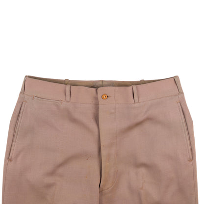 WWII U.S. Army Officer's Pink Wool Service Trousers Named to "H. R. Hamner" & "I. Briggs"