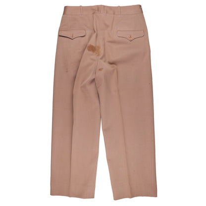 WWII U.S. Army Officer's Pink Wool Service Trousers Named to "H. R. Hamner" & "I. Briggs"
