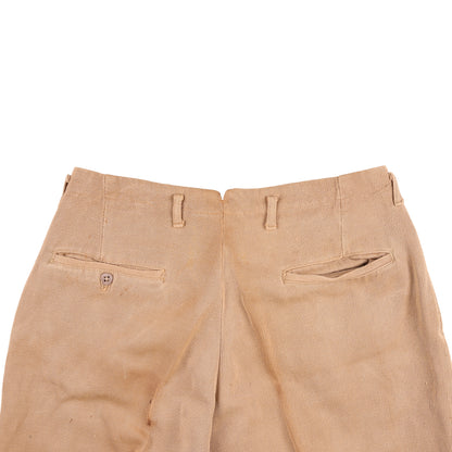 WWII U.S. Army Officer's Pink Wool Service Trousers Named to "H. R. Hamner"