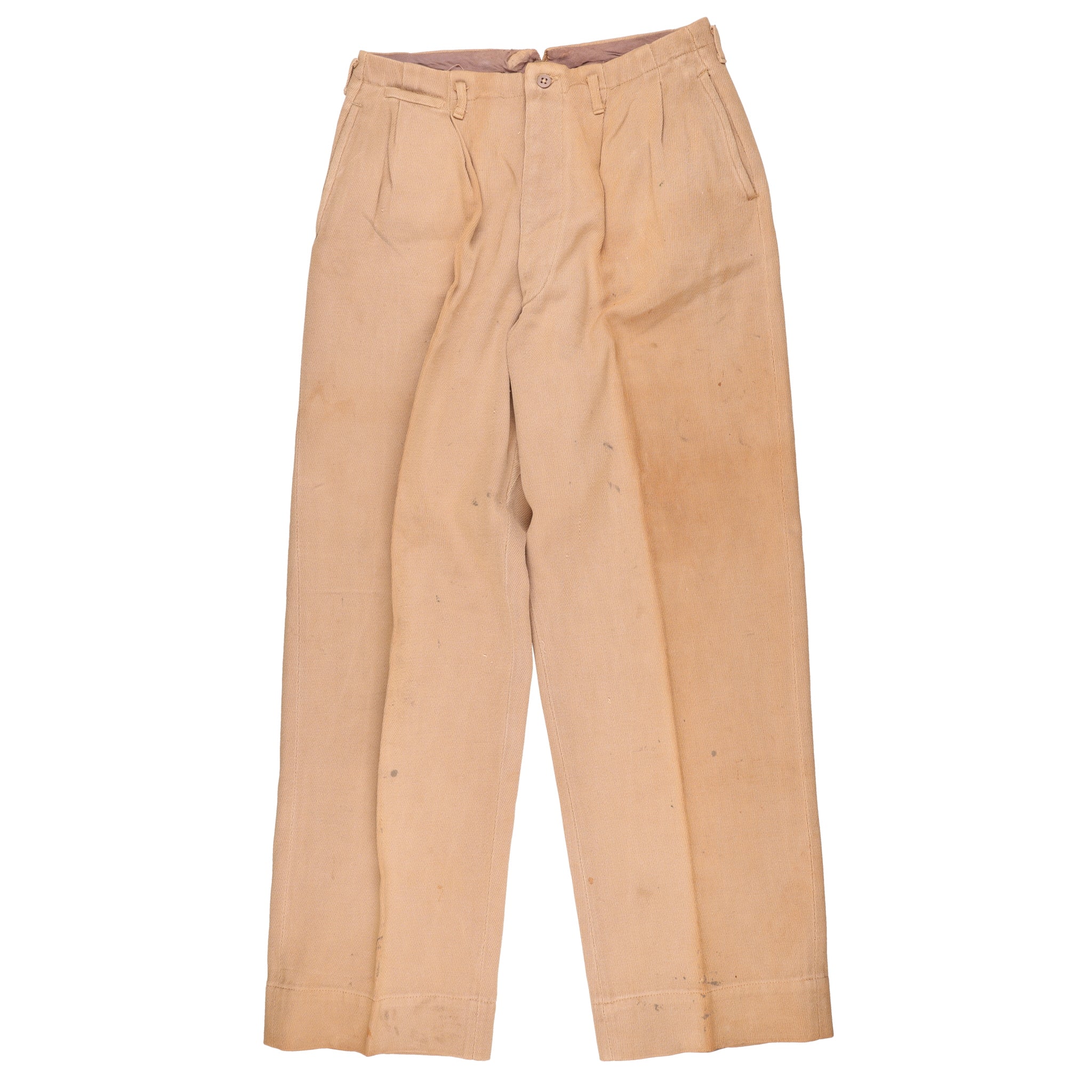 WWII U.S. Army Officer's Pink Wool Service Trousers Named to